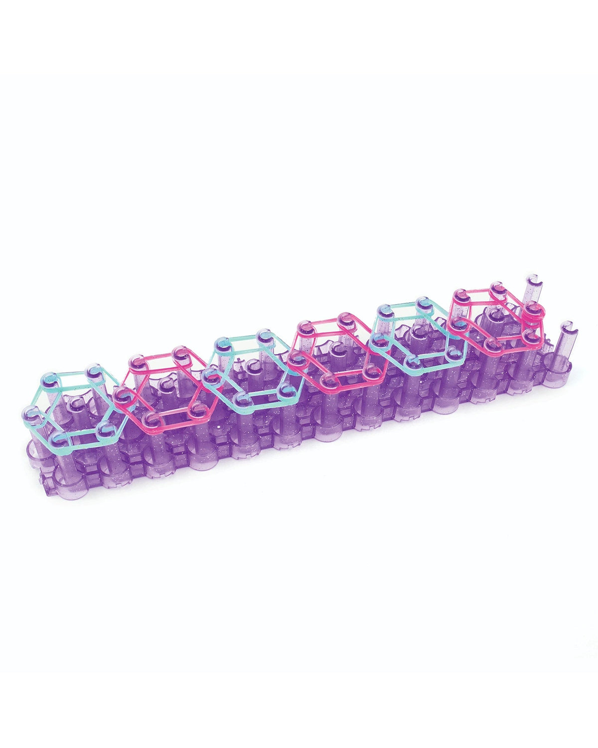 Nebulous Stars Rainbow Loom Bracelet Making Kit with 3200 Rubber Bands, 2 Auto Looms & 2 Mighty Looms - Wild Willy