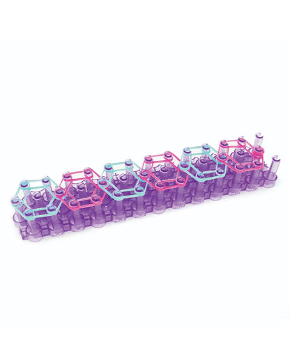 Nebulous Stars Rainbow Loom Bracelet Making Kit with 3200 Rubber Bands, 2 Auto Looms & 2 Mighty Looms - Wild Willy