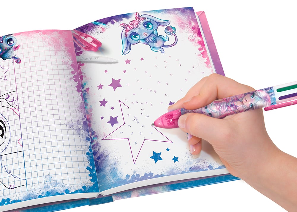 Nebulous Stars Secret Diary 216 Pages - Estrelia - Wild Willy
