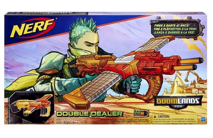 NERF Double Dealer Blaster with 24 Darts
