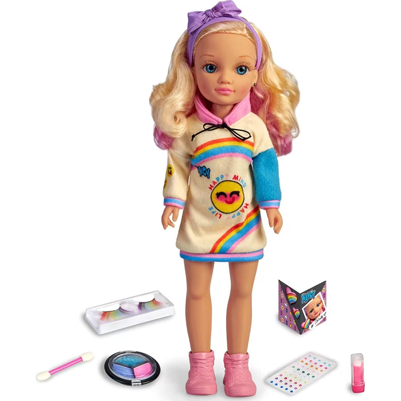 Nancy Rainbow Make-Up Doll - Wild Willy