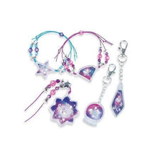 Nebulous Stars Purple Jewelry Set