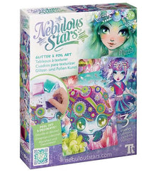 Nebulous Stars Glitter And Foil Art