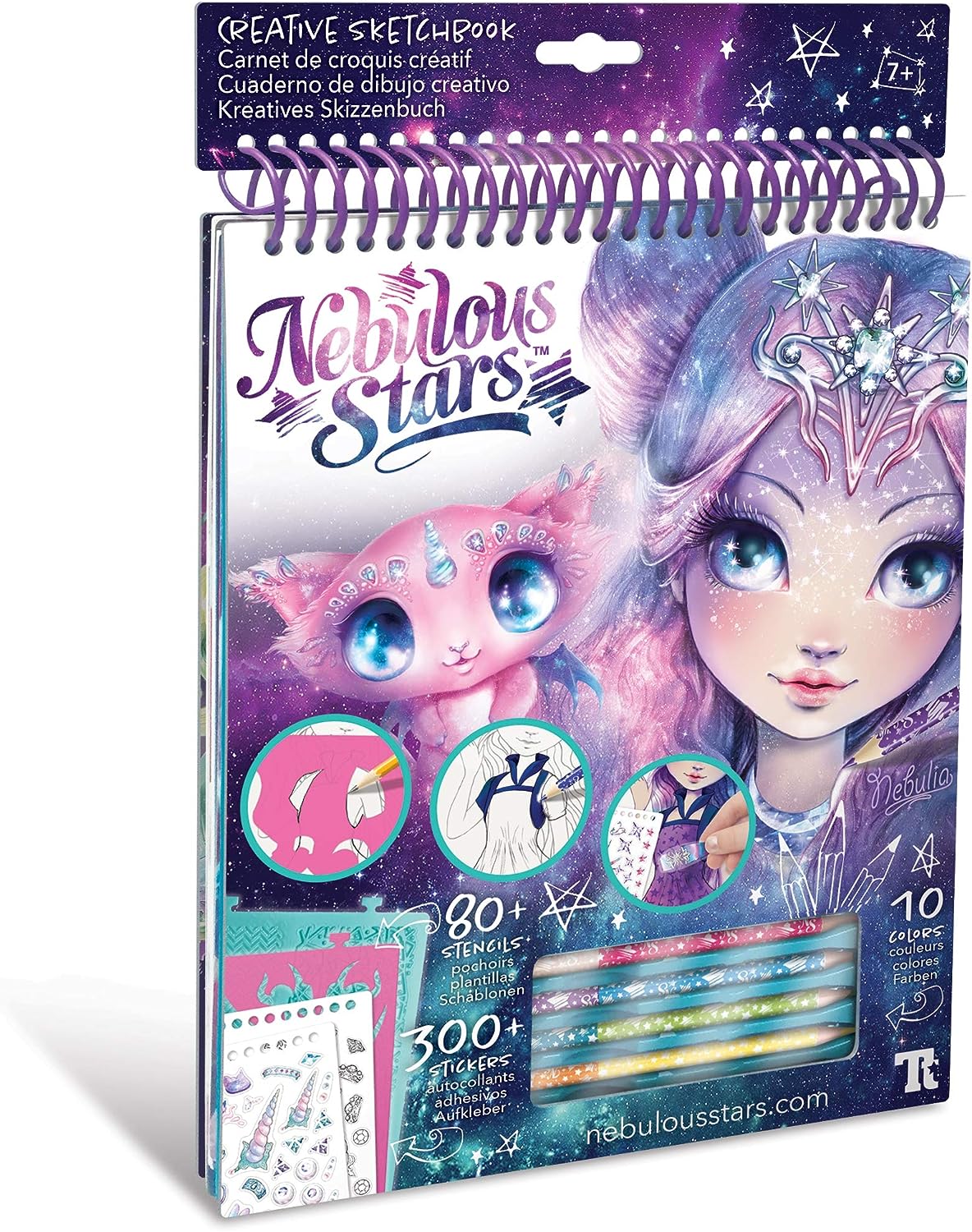 Nebulous Stars Creative Sketchbook Nebulia & Stella