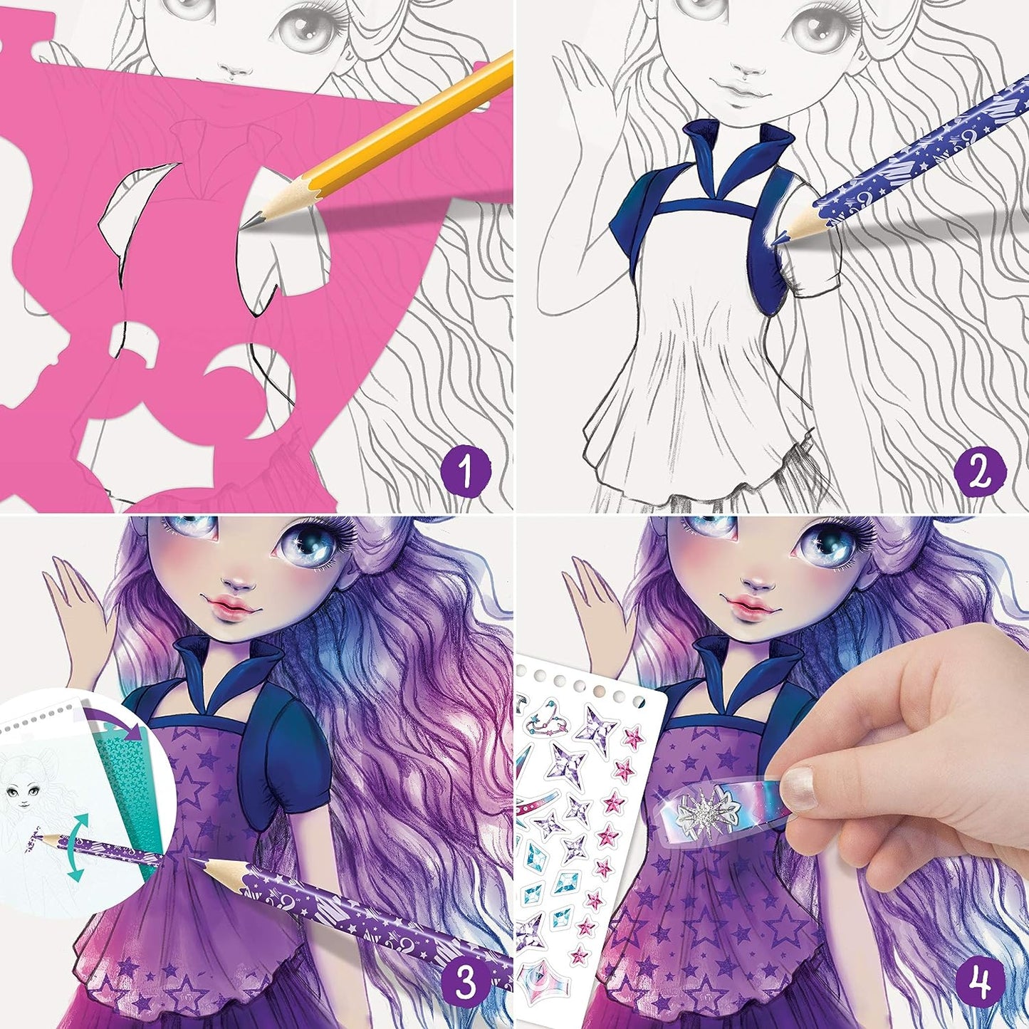 Nebulous Stars Creative Sketchbook Nebulia & Stella