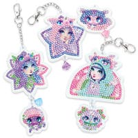 Nebulous Stars Dazzling Keychains Glow in the Dark Playset