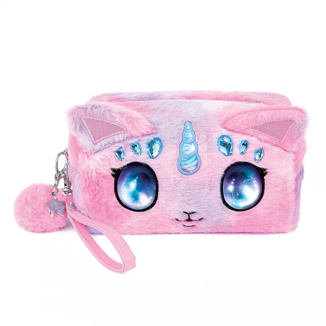 Nebulous Stars Fuzzy Fashion Beauty Bag - Stella - Wild Willy