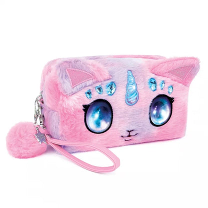 Nebulous Stars Fuzzy Fashion Beauty Bag - Stella - Wild Willy