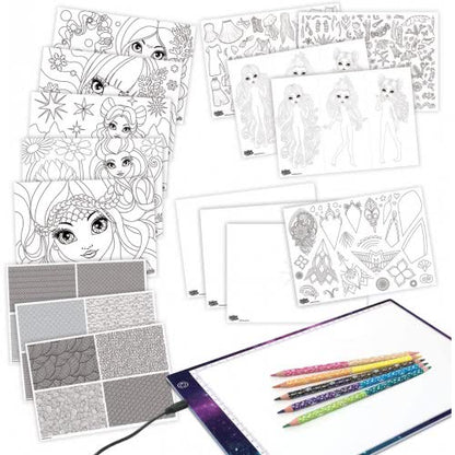 Nebulous Stars Tracing Light Pad