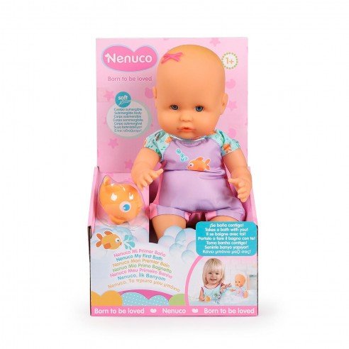 Nenuco My First Bath Baby Doll - Wild Willy