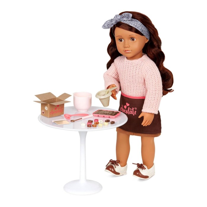 OUR GENERATION Coco Deluxe Chocolate Doll