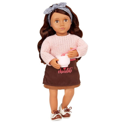 OUR GENERATION Coco Deluxe Chocolate Doll