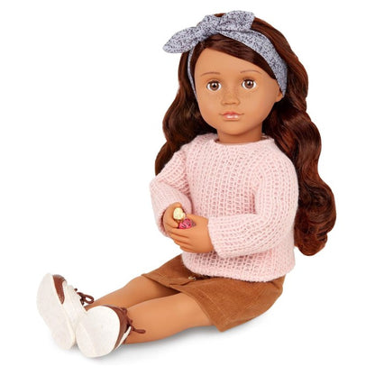 OUR GENERATION Coco Deluxe Chocolate Doll
