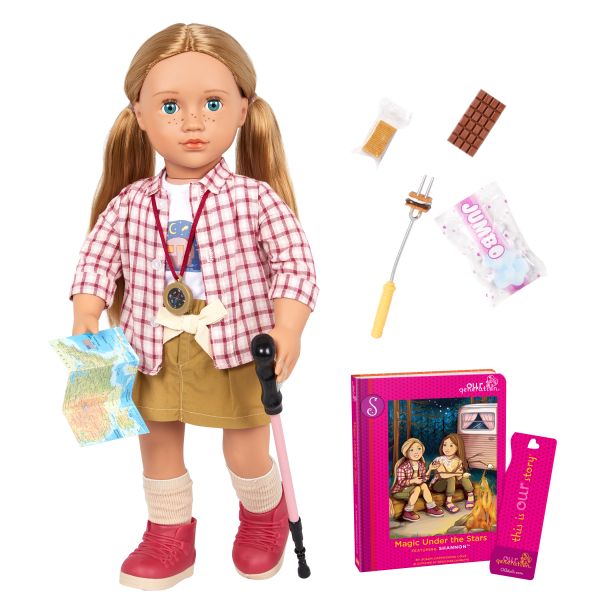 OUR GENERATION Shannon 18-inch Camper Doll