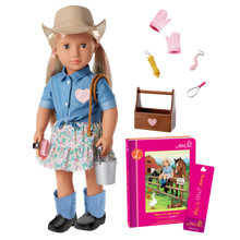 Our Generation  Lainey  Posable 18-inch Cowgirl Doll & Storybook