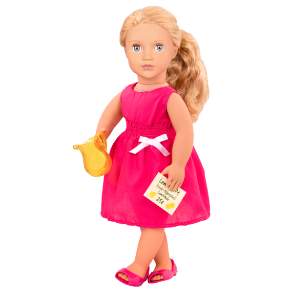 Our Generation Lily Anna with Riding Book