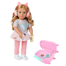 Our Generation Linzi 18-inch Doll with Luggage & Accessories