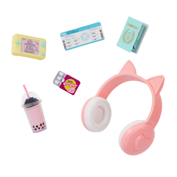 Our Generation Linzi 18-inch Doll with Luggage & Accessories