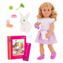 Our Generation  Tabby  Posable 18-inch Doll & Storybook Set