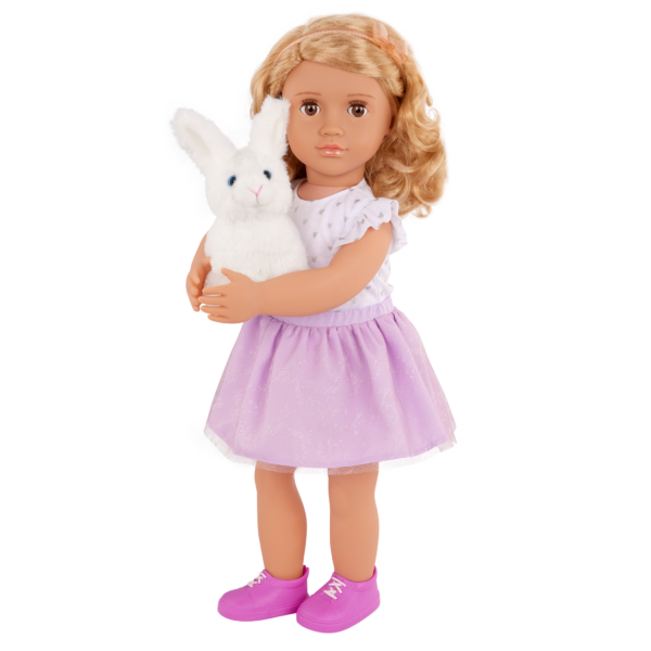 Our Generation  Tabby  Posable 18-inch Doll & Storybook Set