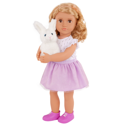 Our Generation  Tabby  Posable 18-inch Doll & Storybook Set