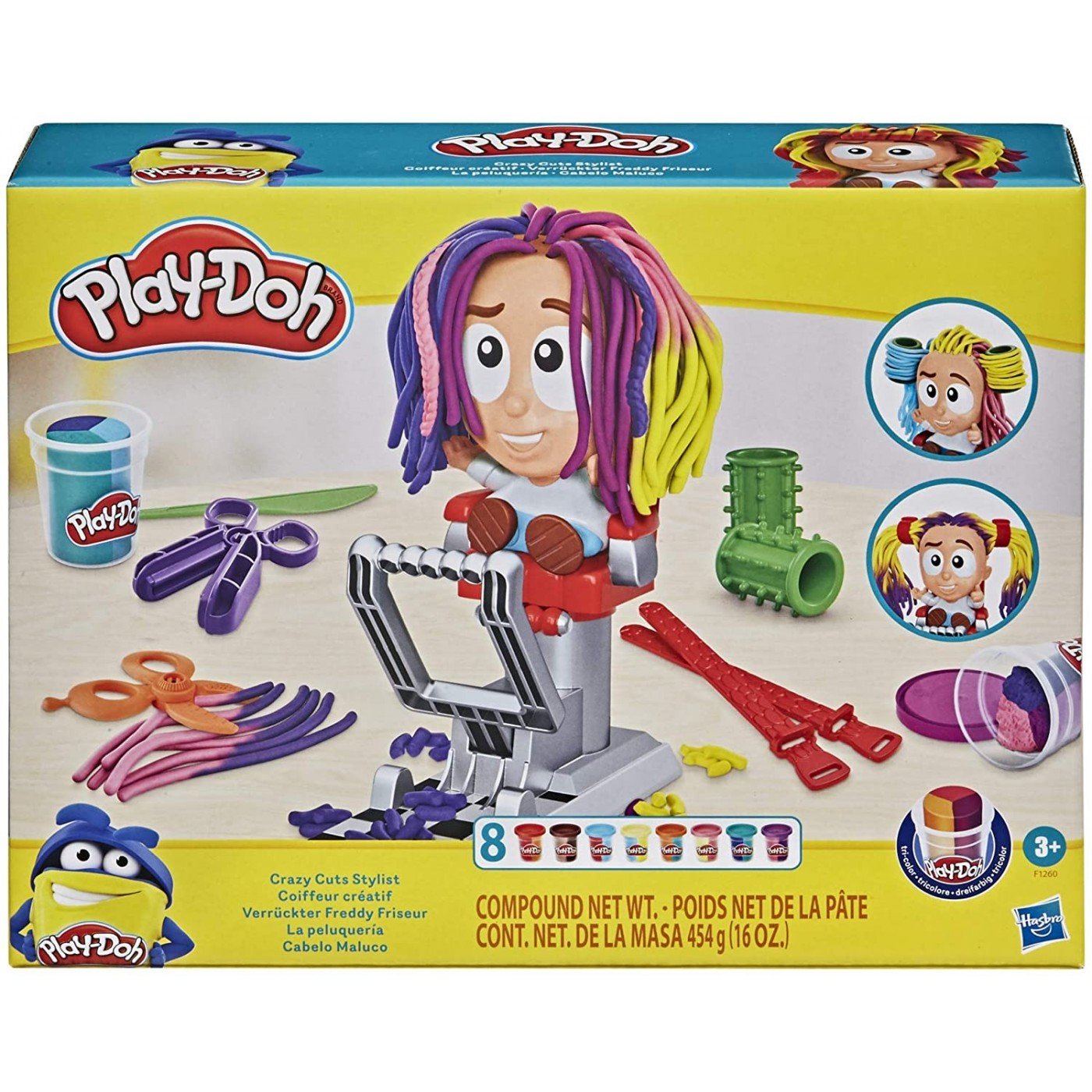 PLAY-DOH Crazy Cuts Hair Stylist Playset