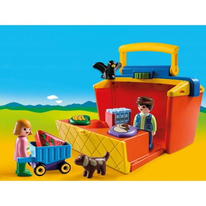 PLAYMOBIL 1.2.3 Mini Store Portable