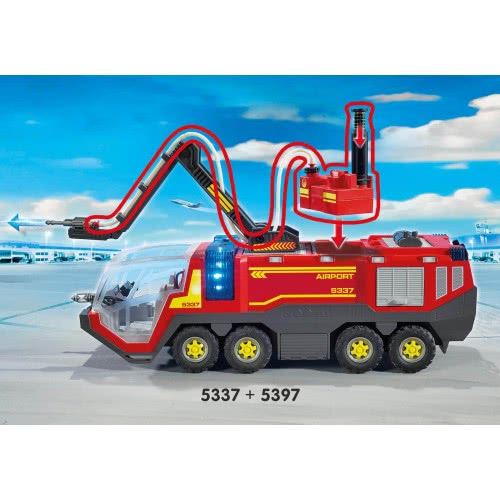 PLAYMOBIL City Action Airport Fire Engine