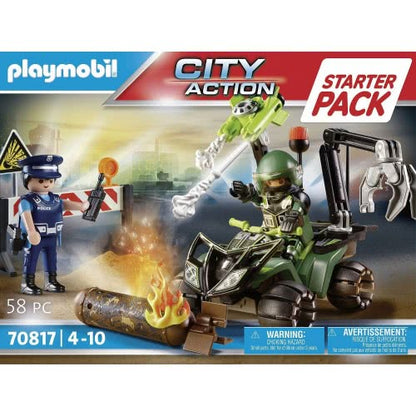 PLAYMOBIL City Action Hazard Training Starter Pack