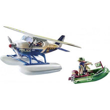 PLAYMOBIL City Action Police Sea Plane with Dinghy