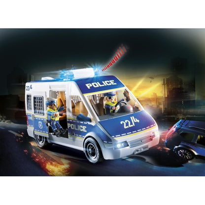 PLAYMOBIL City Action Police Van with Light & Sound