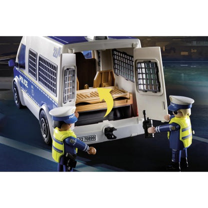 PLAYMOBIL City Action Police Van with Light & Sound