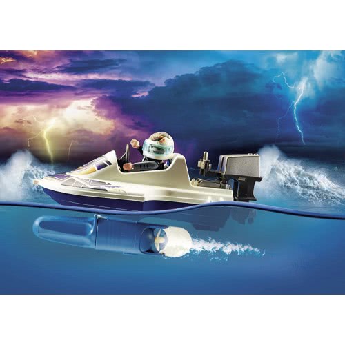 PLAYMOBIL City Action Sea Rescue Fire Fighter Boat