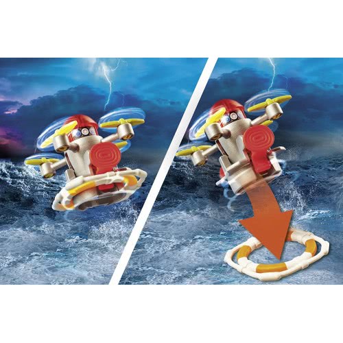 PLAYMOBIL City Action Sea Rescue Fire Fighter Boat