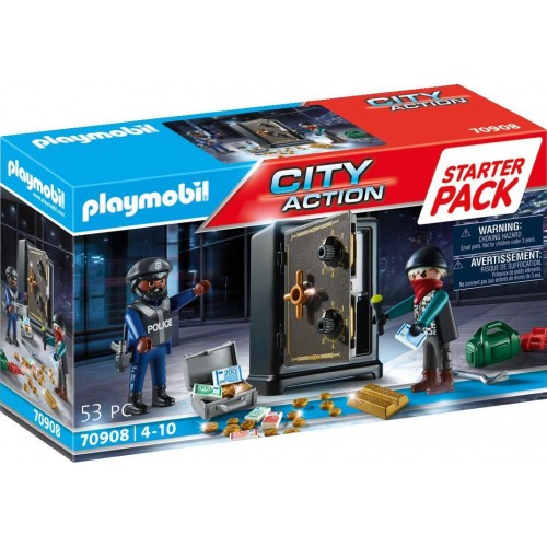 PLAYMOBIL City Action Starter Pack Bank Robbery