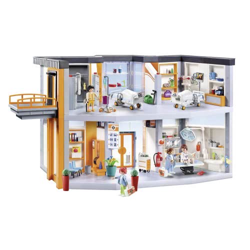 PLAYMOBIL City Life Furnished Hospital