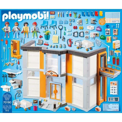 PLAYMOBIL City Life Furnished Hospital