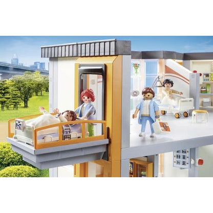 PLAYMOBIL City Life Furnished Hospital