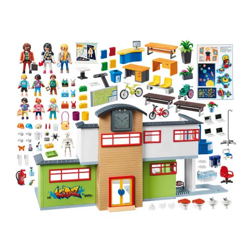 PLAYMOBIL City Life Furnished School Building
