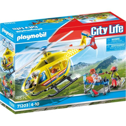 PLAYMOBIL City Life Medical Helicopter