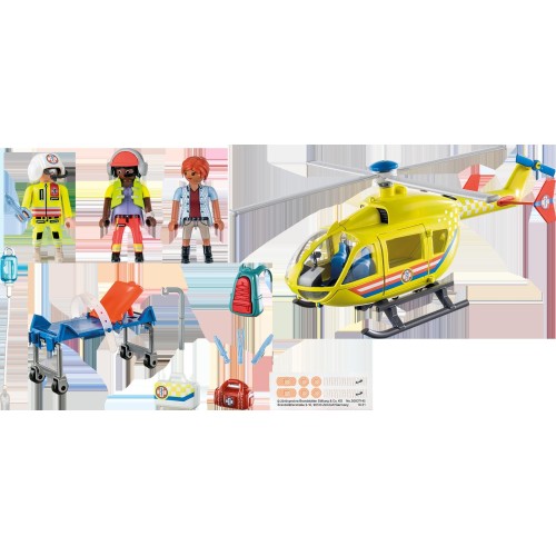 PLAYMOBIL City Life Medical Helicopter