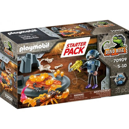 PLAYMOBIL Dino Rise Starter Pack Fire Scorpion Kaidan