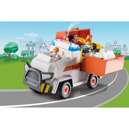PLAYMOBIL Duck On Call Ambulance Emergency Vehicle