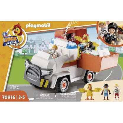 PLAYMOBIL Duck On Call Ambulance Emergency Vehicle