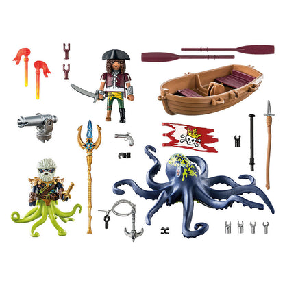 PLAYMOBIL Pirates Battle With The Giant Octopus