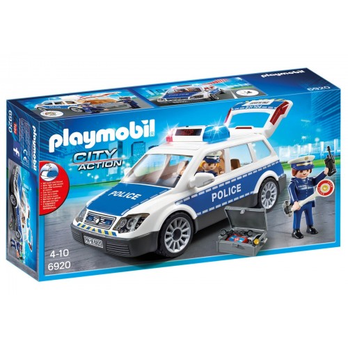 PLAYMOBIL Police Car with Lights and Sound