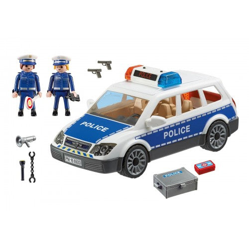 PLAYMOBIL Police Car with Lights and Sound