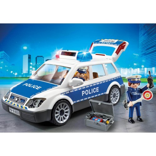 PLAYMOBIL Police Car with Lights and Sound