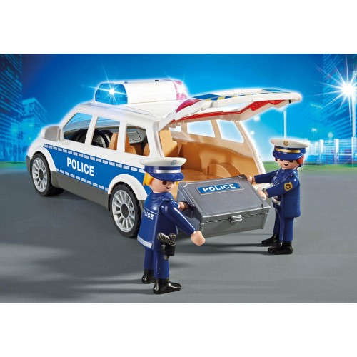 PLAYMOBIL Police Car with Lights and Sound