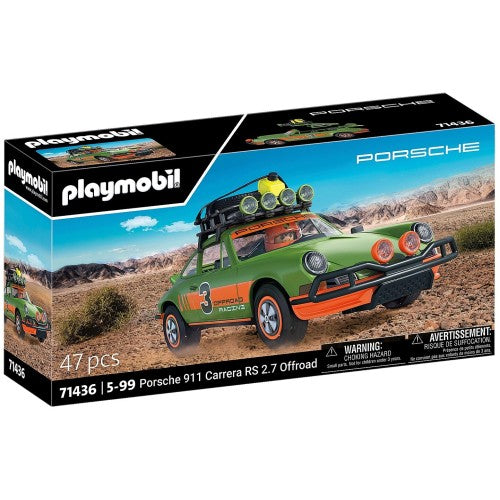 PLAYMOBIL Porsche 911 Carrera RS 2.7 Offroad 47 Piece Set